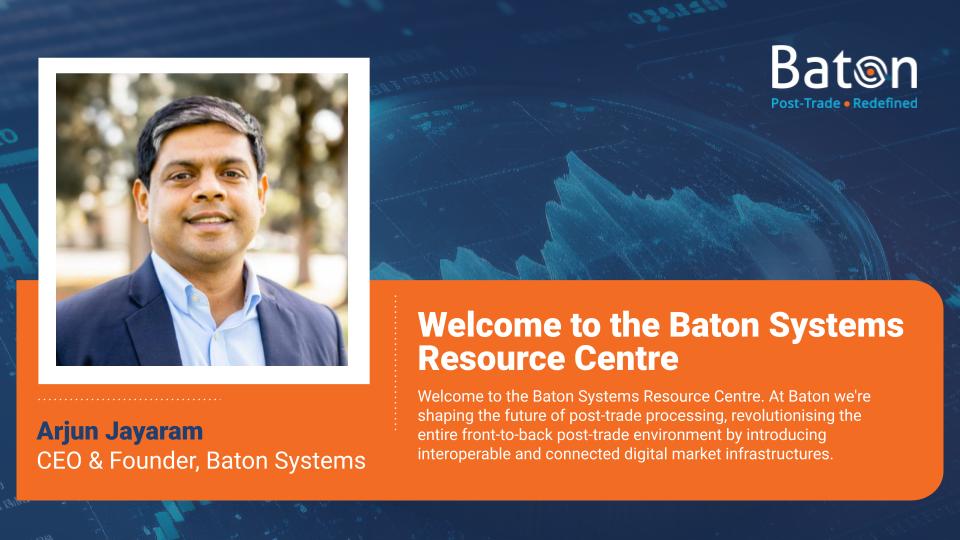 Welcome to the Baton Systems Resource Centre